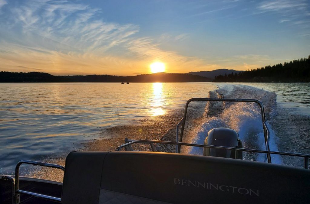 Bennington Arch Rental Sunset