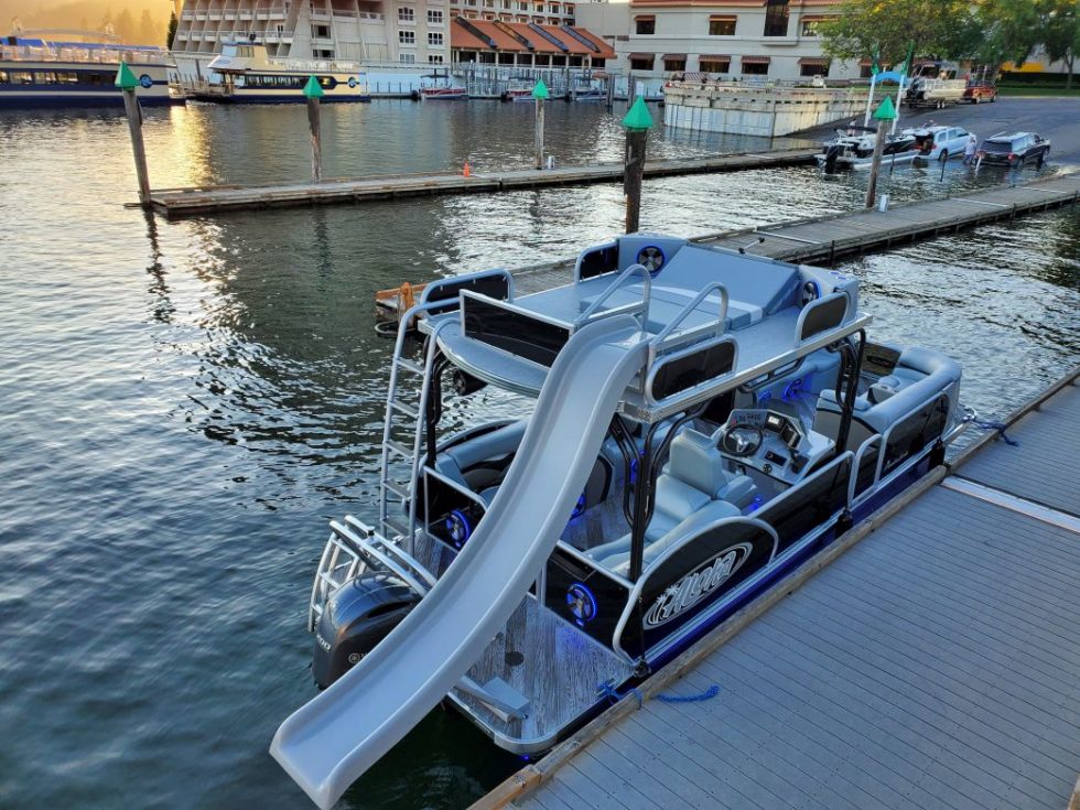 double decker pontoon boat double decker pontoon boat