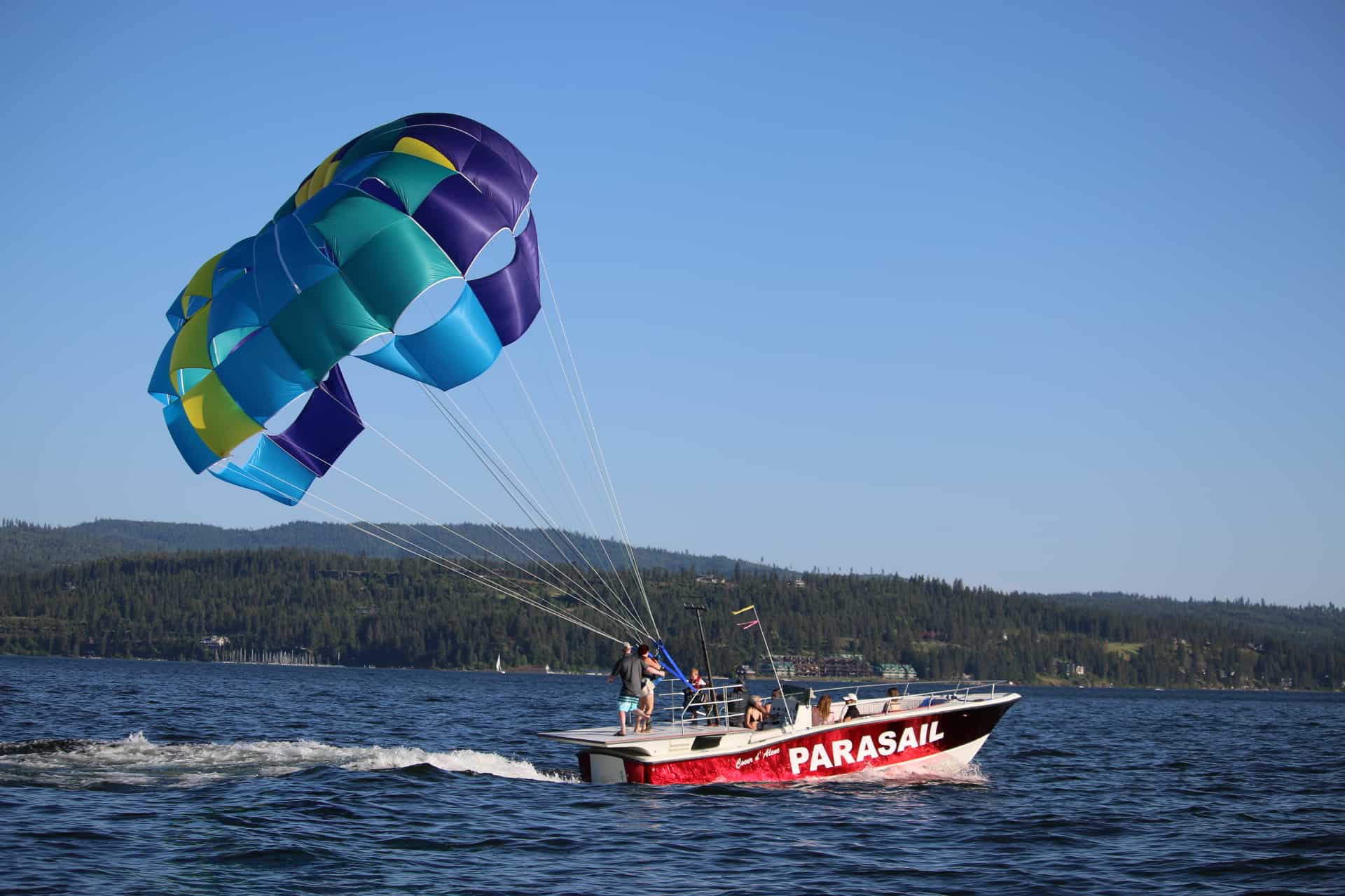 Soar Over Coeur d'Alene Lake Lake Escapes Boat Rentals