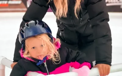 Skating on Frozen Water!